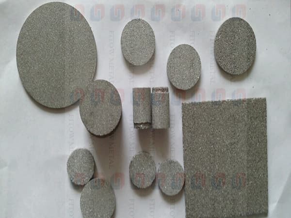 Sintered Porous Metal Filter Stainless Steel tube disc plate